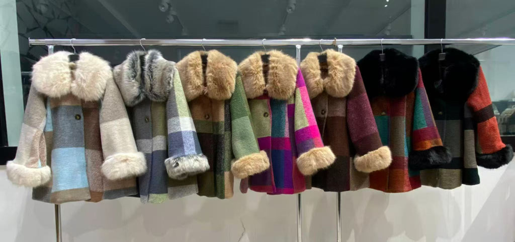 Faux Fur Trim Coats