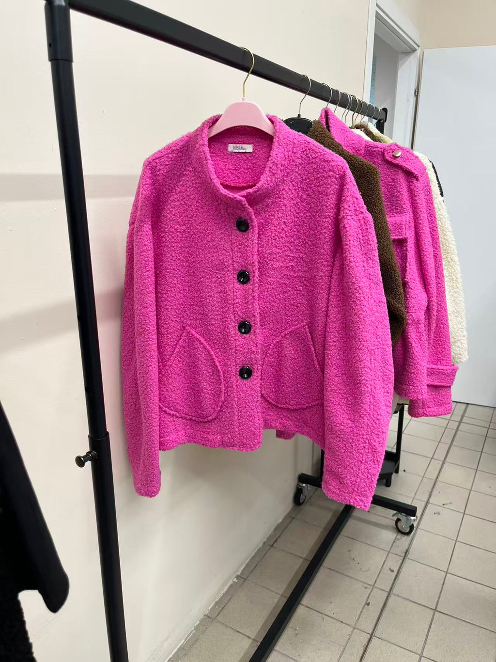 Faux Shearling Winter Coats