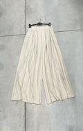High Waist Pleated Wide-Leg Pants