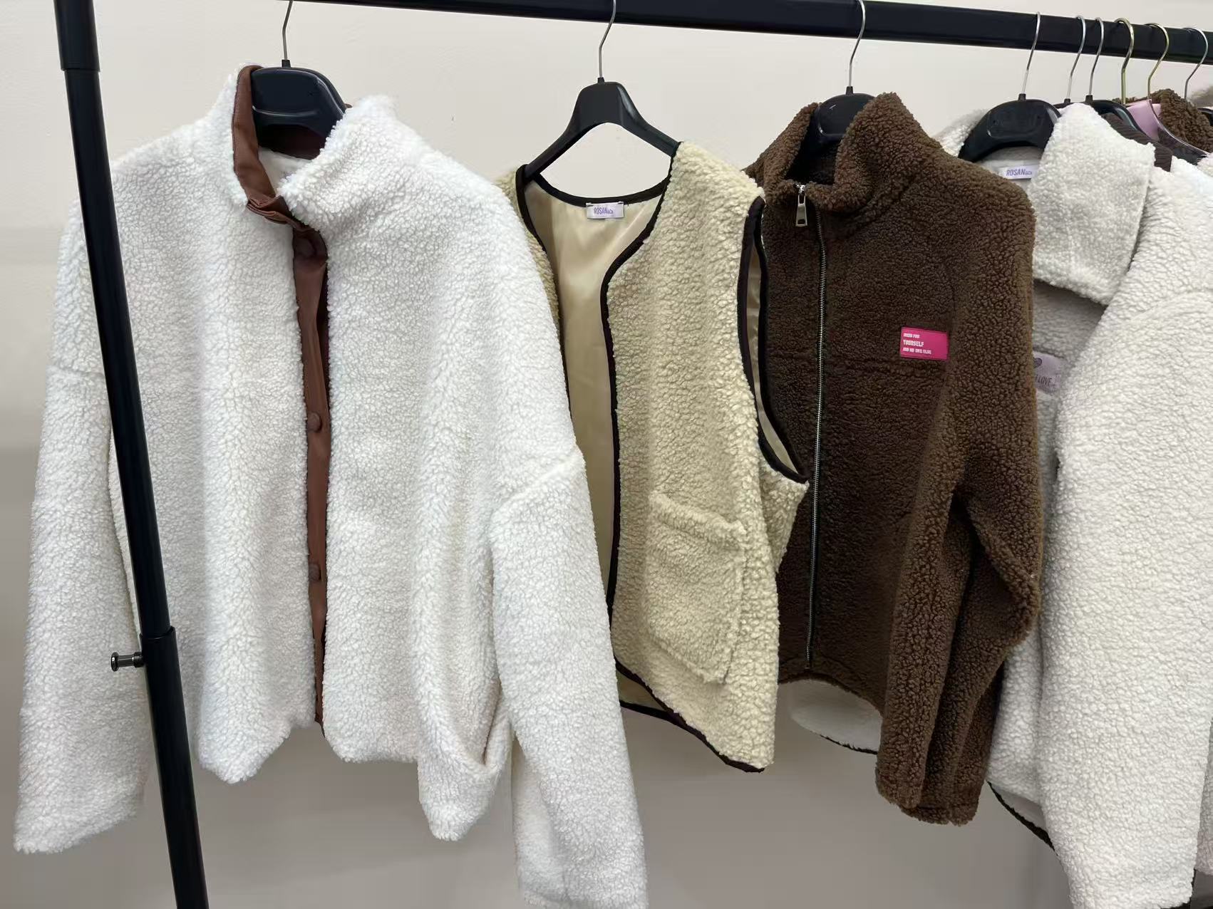 Faux Shearling Winter Coats