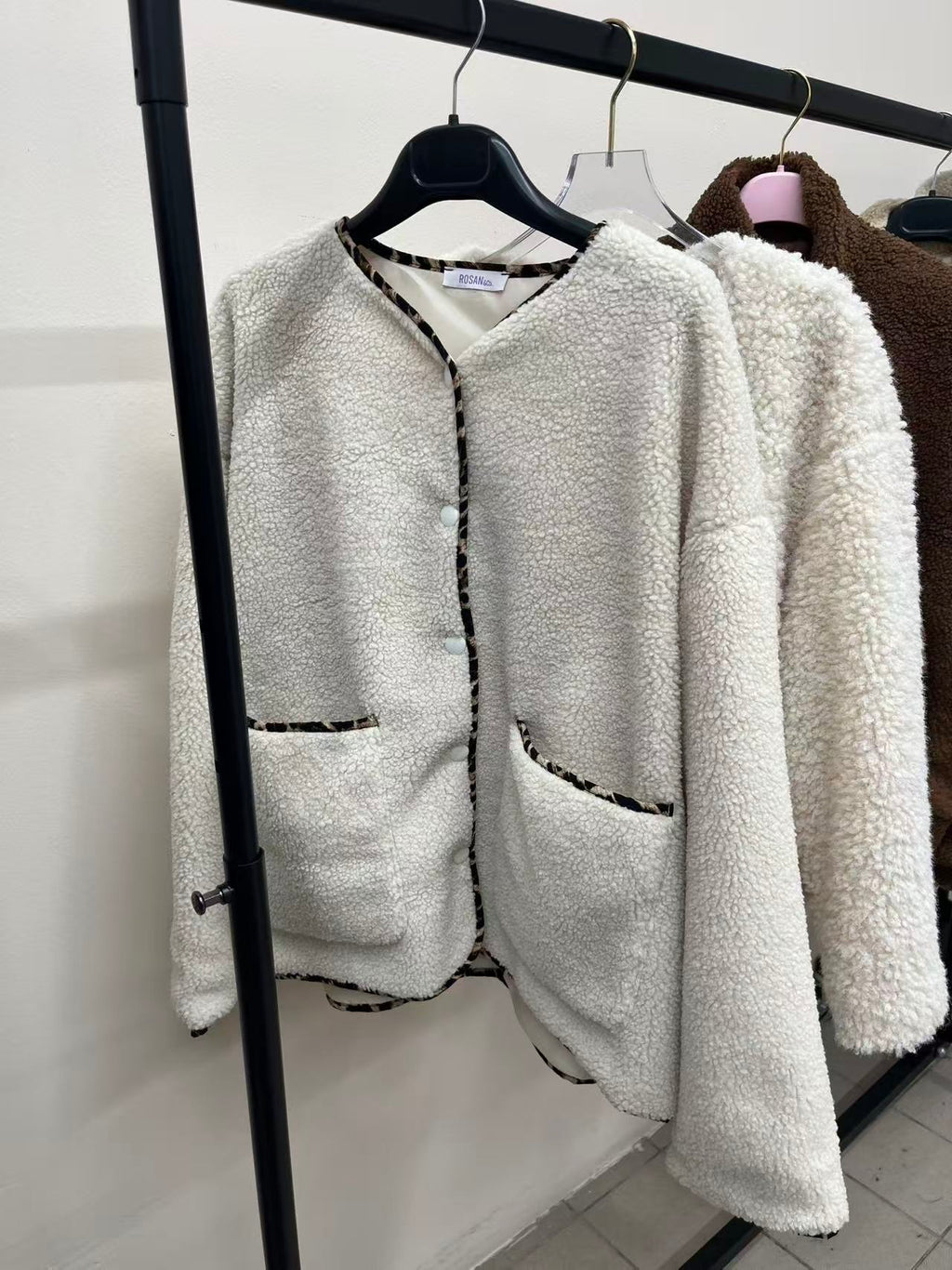 Faux Shearling Winter Coats