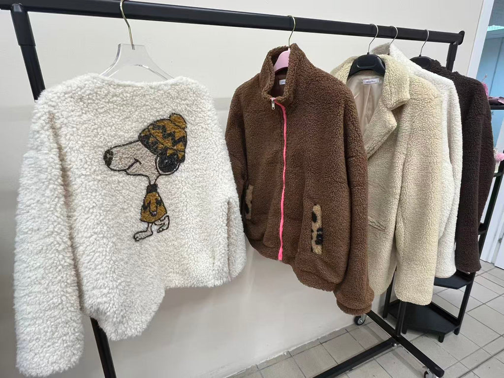 Faux Shearling Winter Coats